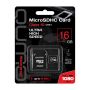 Карта памяти Qumo QM16GMICSDHC10U1 microSDHC 16 Гб